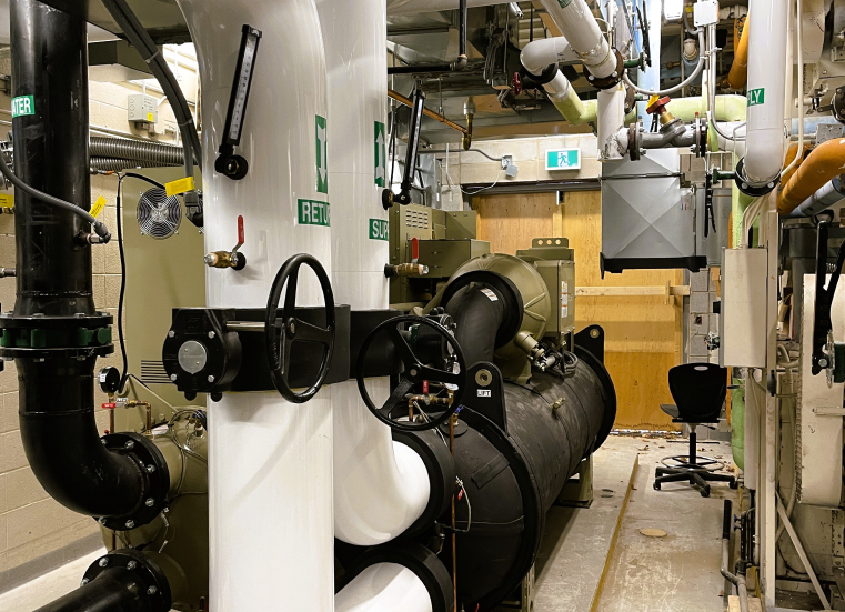 MARKVILLE SS HVAC CHILLER REPLACEMENT 1